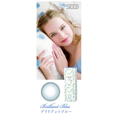 Seed Jill Stuart 1 Day UV 夢幻少女隱形眼鏡 (藍色)
